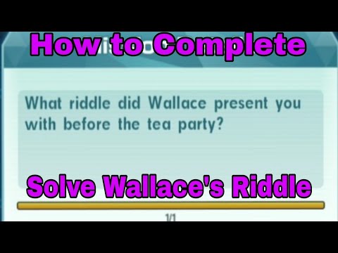 Pokemon Masters EX | HOW TO SOLVE WALLACE'S RIDDLE
