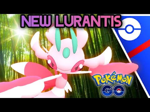 Lurantis NEW Pokemon in GO Battle League for Pokemon GO // Charge move spam UNBELIEVABLE