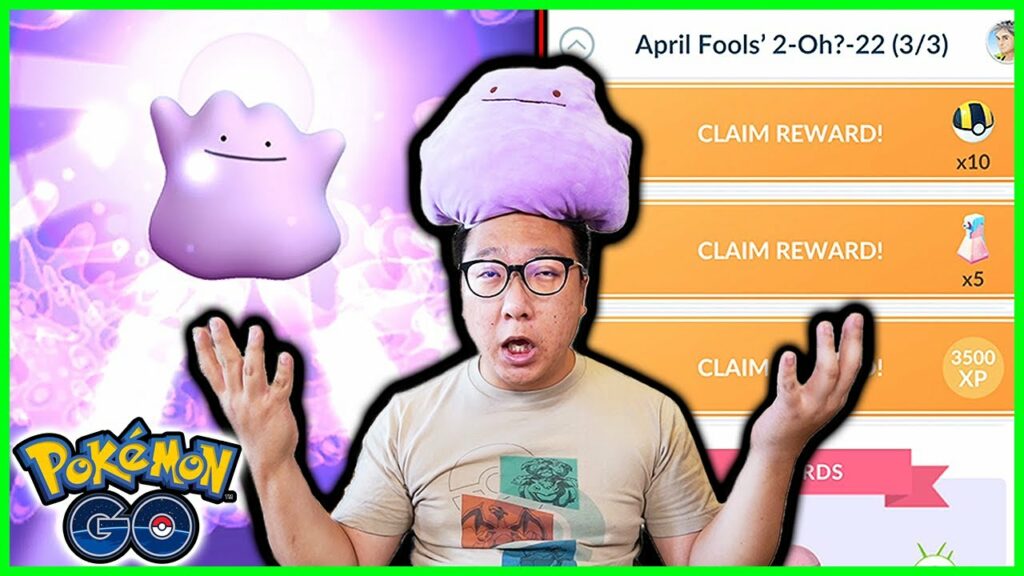Special Ditto April Fools’ 2022 Event in Pokemon GO