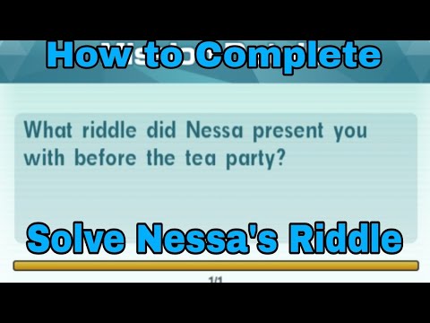 Pokemon Masters EX | HOW TO SOLVE NESSA'S RIDDLE