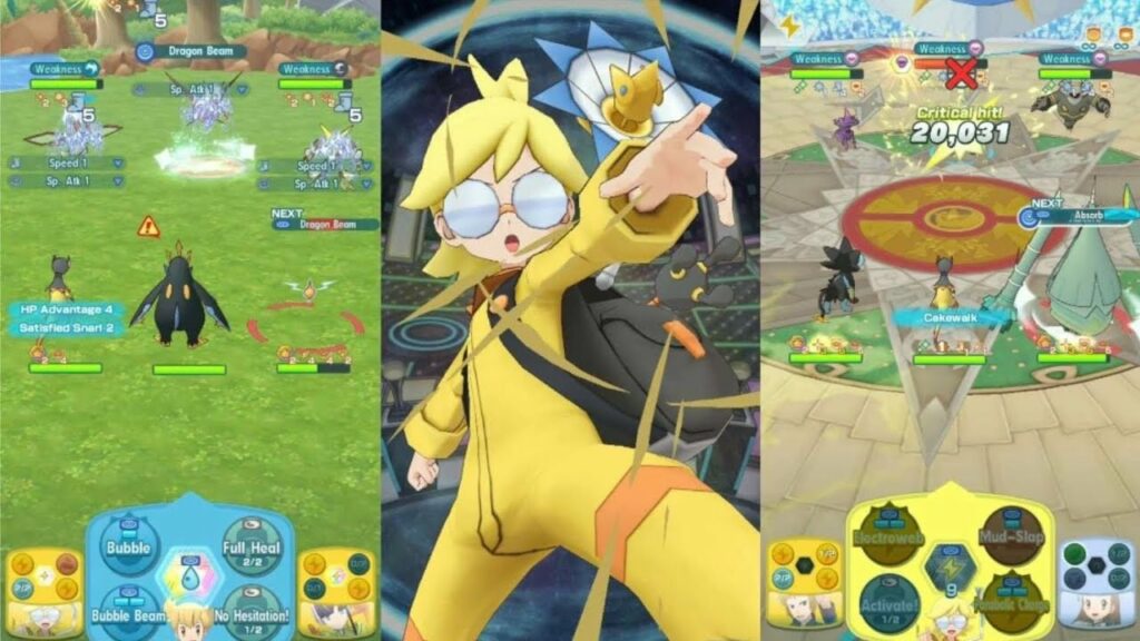 Activating various niches with EX Clemont (Kanto CS, Latias LA) [Pokemon Masters EX]