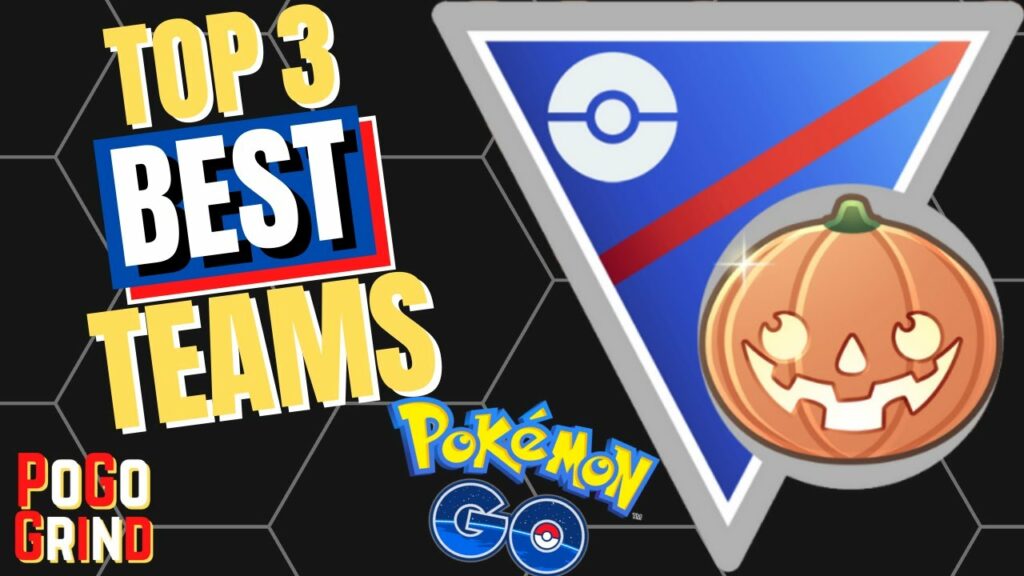 The Top 3 BEST Halloween Cup Teams For Pokemon GO Battle League!!