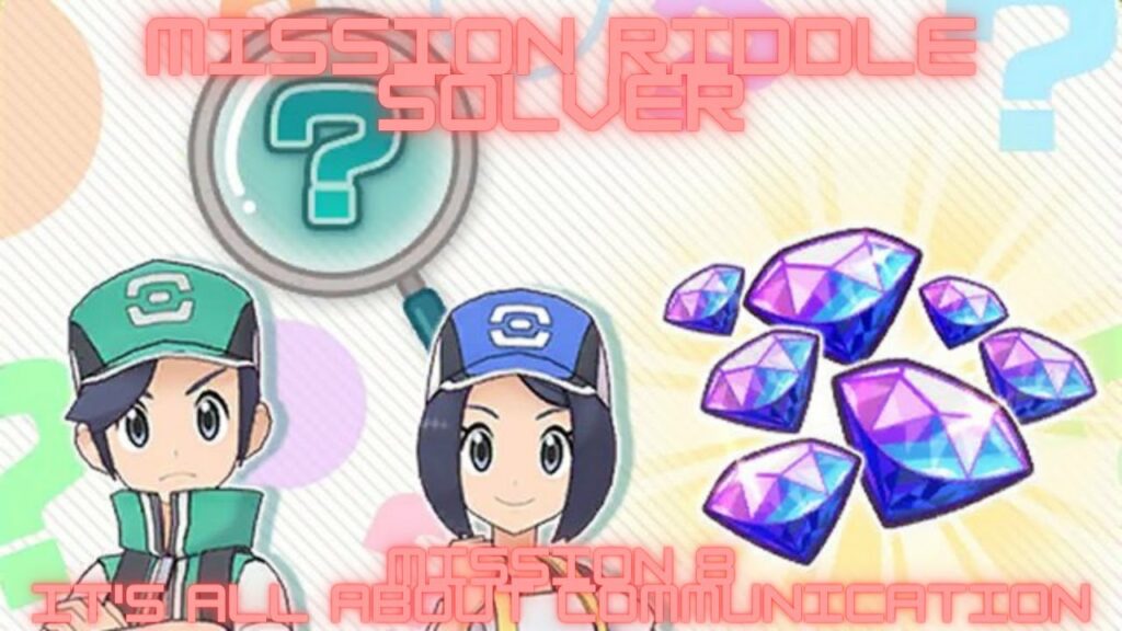 Solving Mission Riddle Number 8 | Pokemon Masters EX