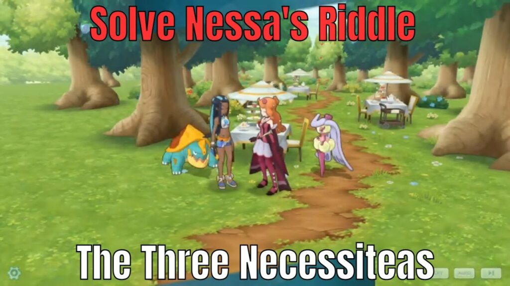 Special Costume Event | Sonia's Party Prep | Solve Nessa's Riddle Pokemon Masters EX
