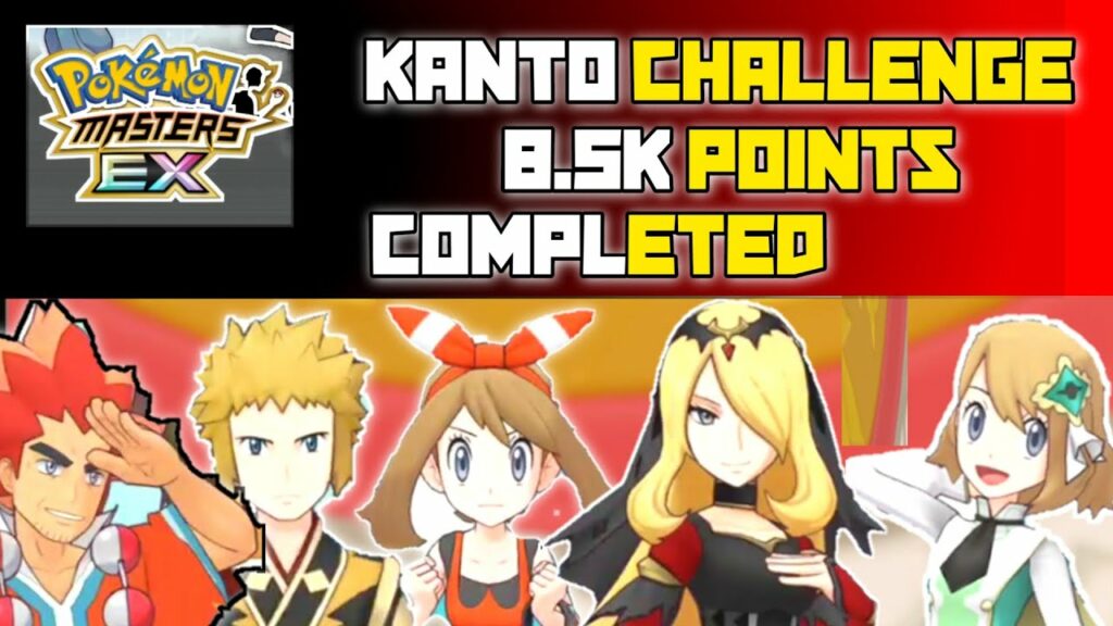 Kanto Challenge Master Mode 8.5 K Points Pokemon Masters Gameplay l John Gamer 02