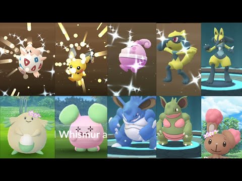 Spring Shiny supercharge Lucario, Togekiss  Nidorino/queen, and more!
