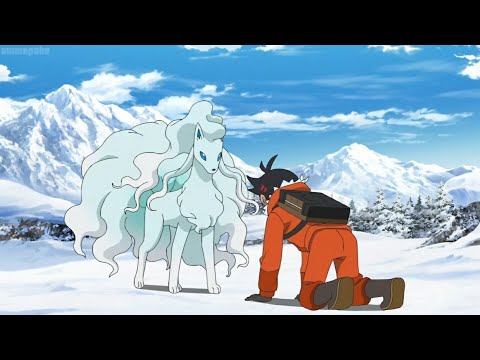 Goh Catches Alolan Ninetails |Pokemon[AMV] (Pokemon Masters Journey)