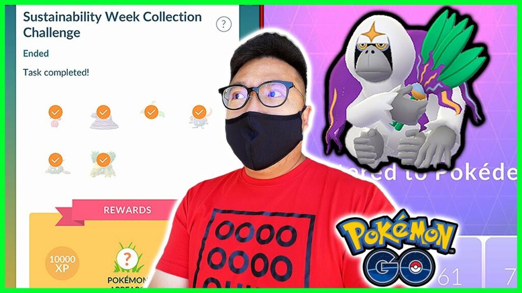 Sustainability Week & Collection Challenge Event in Pokemon GO