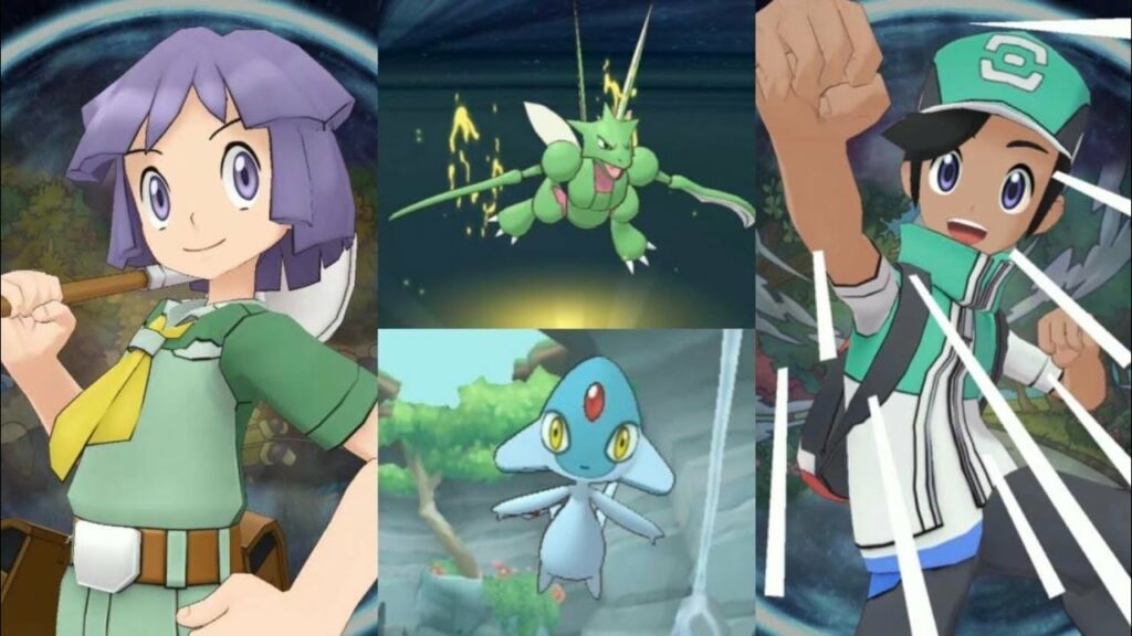 4 Scyther units take on the Azelf Legendary Arena [Pokemon Masters EX]