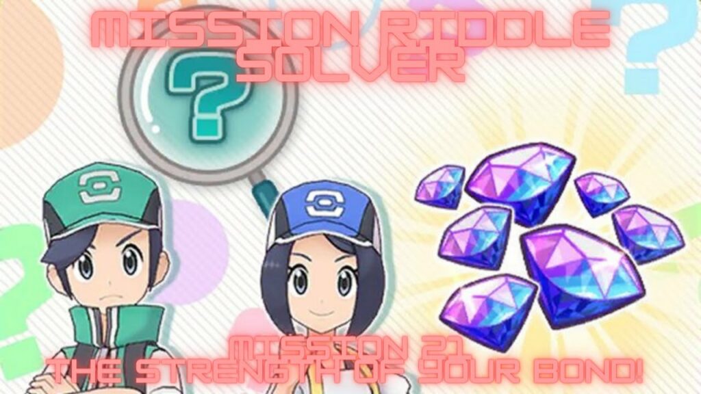 Solving Mission Riddle Number 21 | Pokemon Masters EX