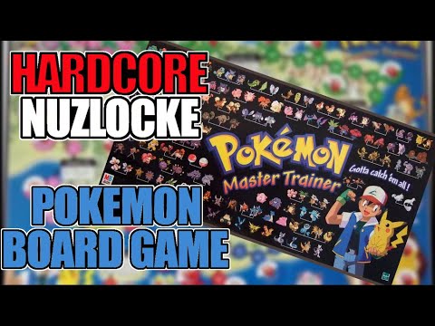 I Nuzlocked The Pokemon Board Game - Pokemon Master Trainer Hardcore Nuzlocke