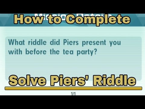 Pokemon Masters EX | HOW TO SOLVE PIERS' RIDDLE