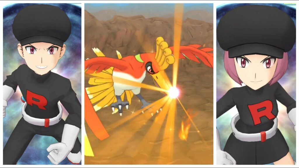 Pokemon Masters EX: Impostor Ho-oh Defeats Team Rocket