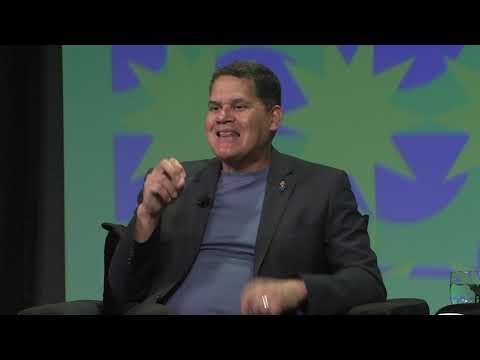 Former President of Nintendo of America Reggie Fils-Aimé at SXSW 2022 talking about his time at Nintendo, his relationship with late Satoru Iwata, the metaverse, Gamestop and more