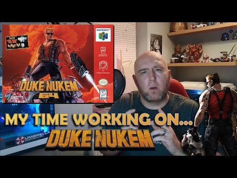 Hey everyone, hope this is ok... just sharing my latest vid of my time as an artist on Duke Nukem 64 :)