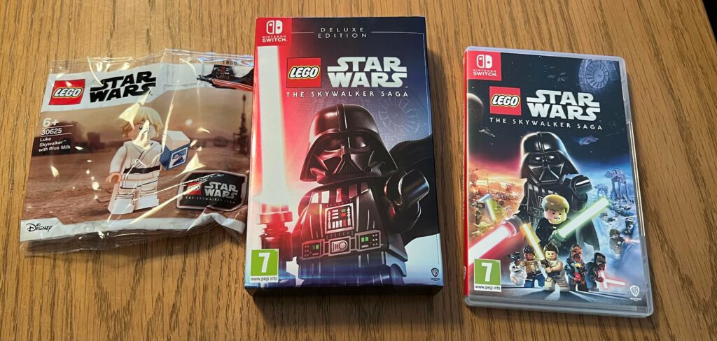 The Lego Star Wars game came a few days early :)