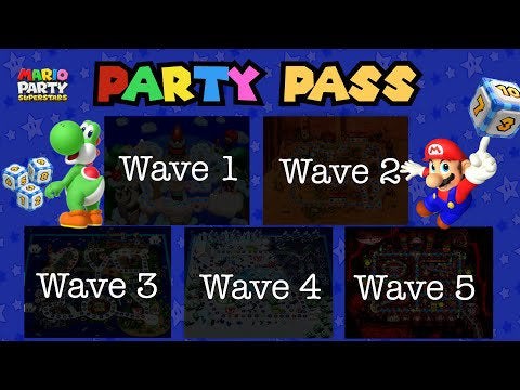 If Mario Party Superstars did DLC in waves, similar to a fighter/booster pass, what do you think it would look like?