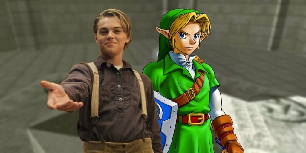 I found this article that states that Link's design is based on Leonardo Dicaprio, but I'm pretty sure it's based on River Phoenix. Tell me what you think.
