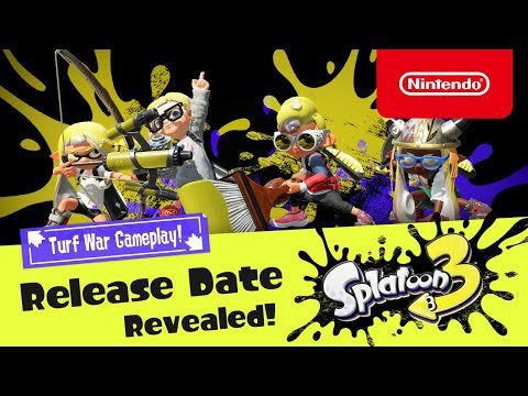 Splatoon 3 Release Date Revealed + Extended Turf War Gameplay
