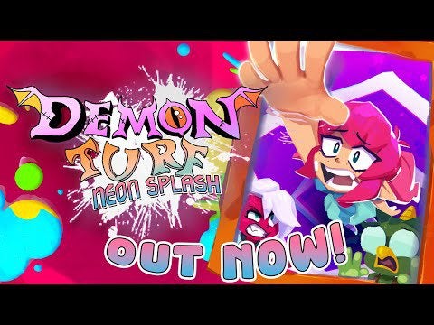 Playtonic Friends Presents: Demon Turf: Neon Splash OUT NOW