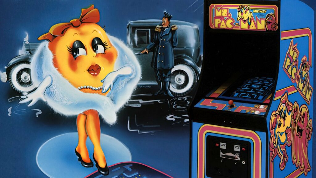 Ms. Pac Man has been replaced by "Pac-Mom" for the Arcade Archives to Pac-Land