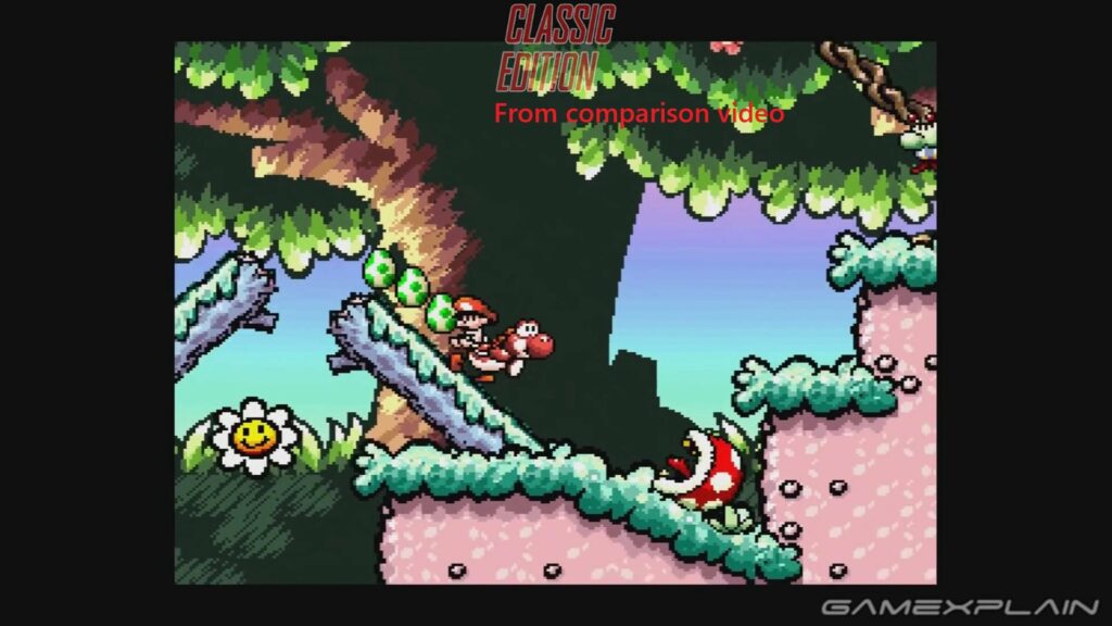 GameXplain fakes the footage of the Snes Classic Edition to make that the Super NT appear to look/be better