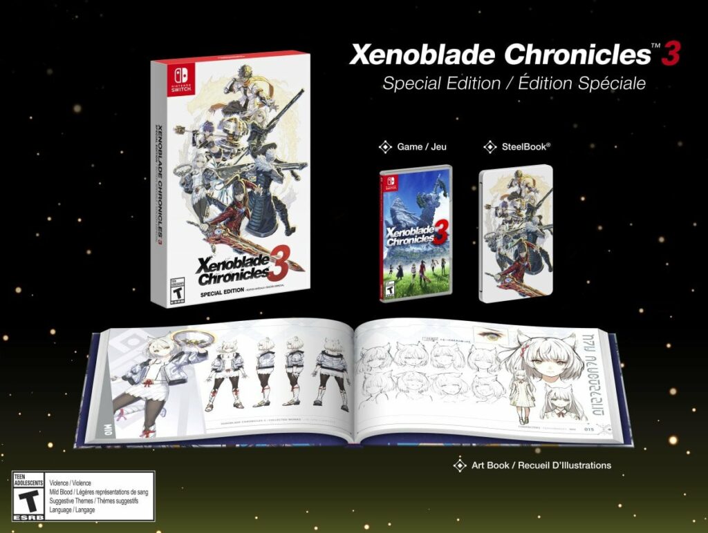[Not Live] Xenoblade Chronicles™ 3 Special Edition page now up on the My Nintendo Store