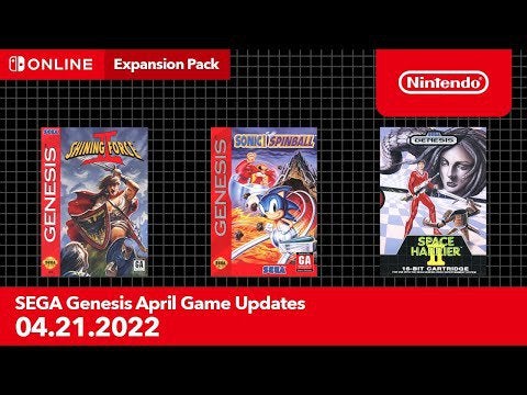 SEGA Genesis - April 2022 Game Updates - Nintendo Switch Online