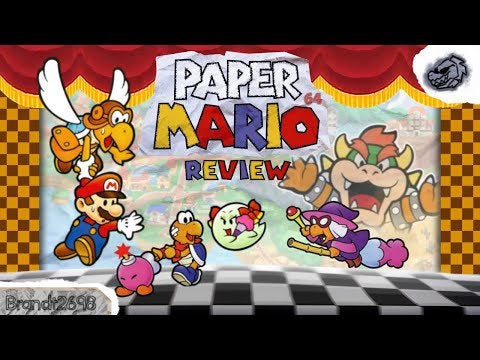 Here's a nearly 50-minute review I made of Paper Mario 64 with my friend. Support would be appreciated!