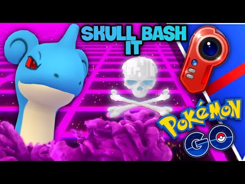 Shadow Lapras Skull Bash so GOOD in GO Battle League for Pokemon GO // Using an Elite TM
