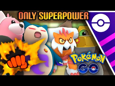 Triple SUPERPOWER team in Open Master GO Battle League for Pokemon GO // SO POWERFUL