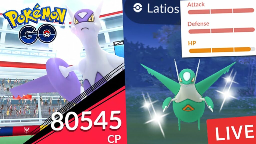 Mega Legendary T6 Raid Hour - Latios & Latias Pokemon Go