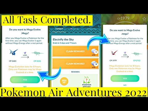 Electrify The Sky Today Research Pokemon Go | Pokemon Air Adventures 2022 | Pokemon Go New Event