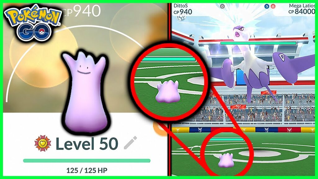 What Happens If We Use a Level 50 Ditto in a Mega Legendary Raid in Pokemon GO?