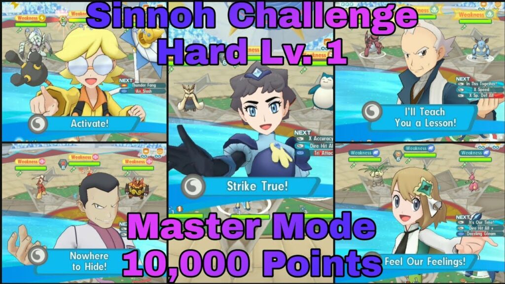 Pokemon Masters EX | Sinnoh Champion Stadium | Master Mode 10,000 Points | May 2022 Week 2