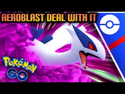 Shadow Lugia Aeroblast 1 SHOTS & ENDS GO Battle League for Pokemon GO // ERADICATE Aerodactyls