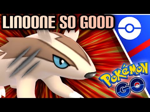 Linoone MUSE SEE GAMEPLAY in GO Battle League for Pokemon GO // Crazy move coverage