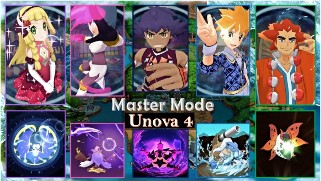 Unova 4 | HP & Defensive options | Master Mode 7500 | Pokemon Masters EX.