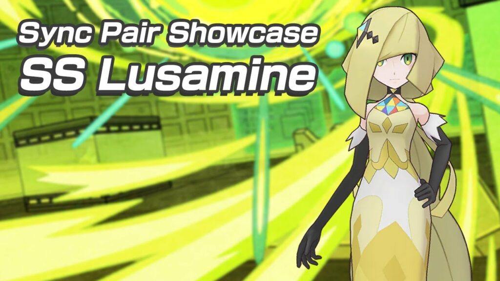 [Pokemon Masters EX] 3/5 SYGNA SUIT LUSAMINE & NECROZMA SHOWCASE | Sync Pair Showcase