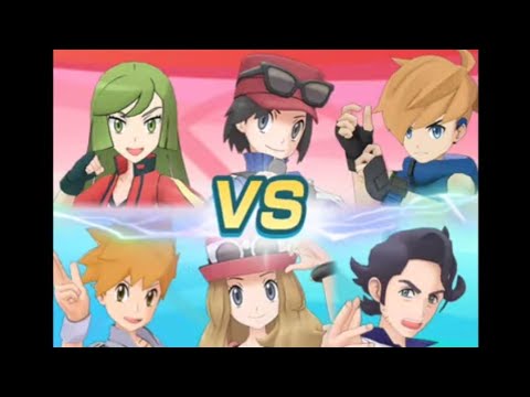 Pokemon Masters Ex Extreme Battle Event Calem Might Kalos Buddies Unite Part 2