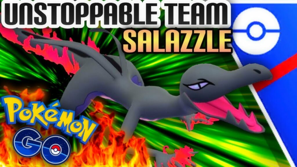 UNSTOPPABLE SALAZZLE TEAM In GO Battle League Pokemon GO // EXTREMELY RARE & SO GOOD (SOUND FIX)