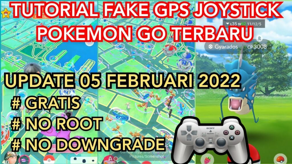 TUTORIAL POKEMON GO JOYSTICK TERBARU | UPDATE 05 FEBRUARI 2022
