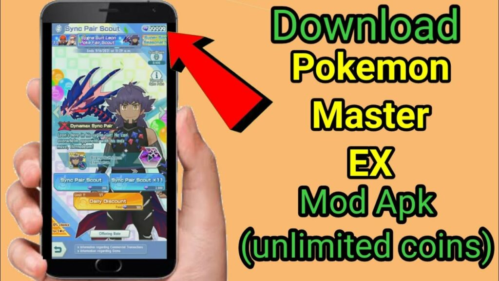 How to download Pokemon Master Ex Hack Mod (unlimited coins)