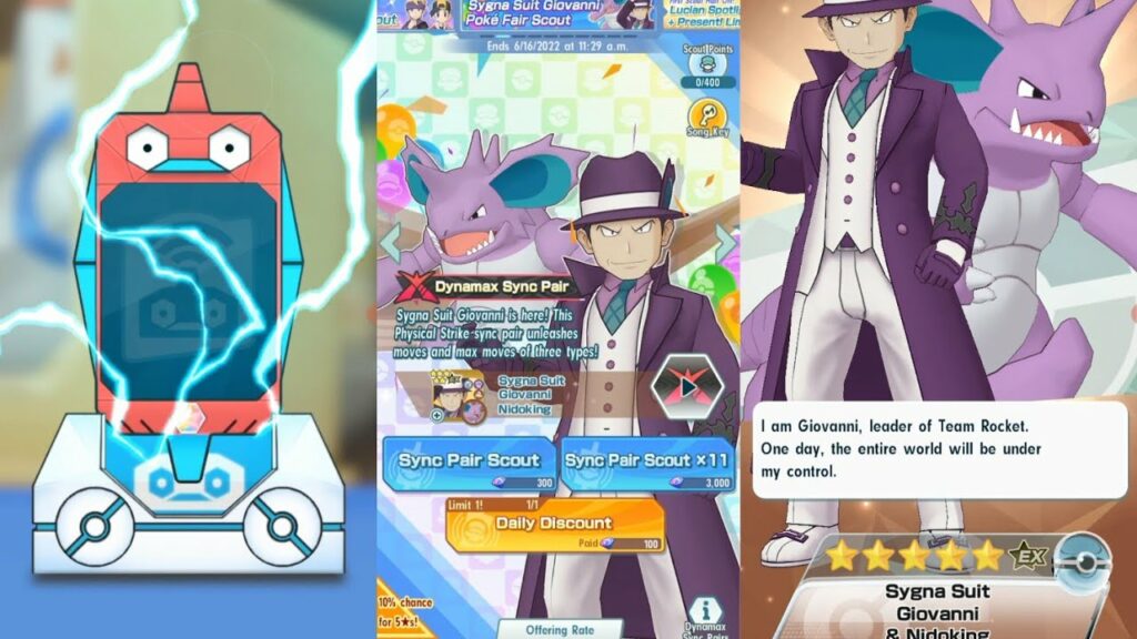 12k Gems can we get Giovanni?? |Pokemon Masters EX