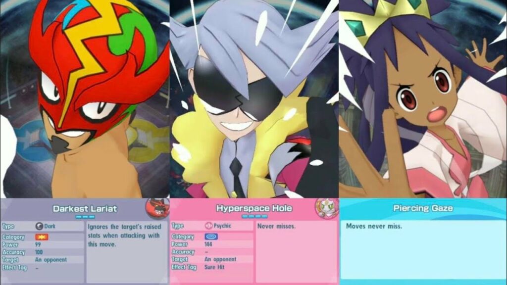 Kanto Champion Stadium, but each attack ignores evasion (Week 87) [Pokemon Masters EX]