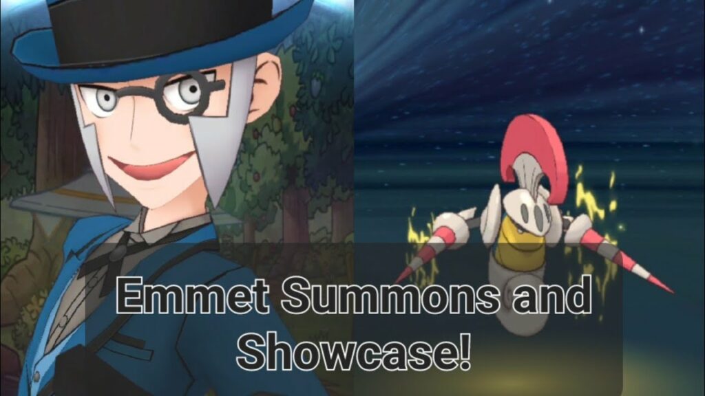 Emmet absolutely DECIMATES Blue! - SC.Emmet summons and 2/5 showcase | Pokemon Masters EX