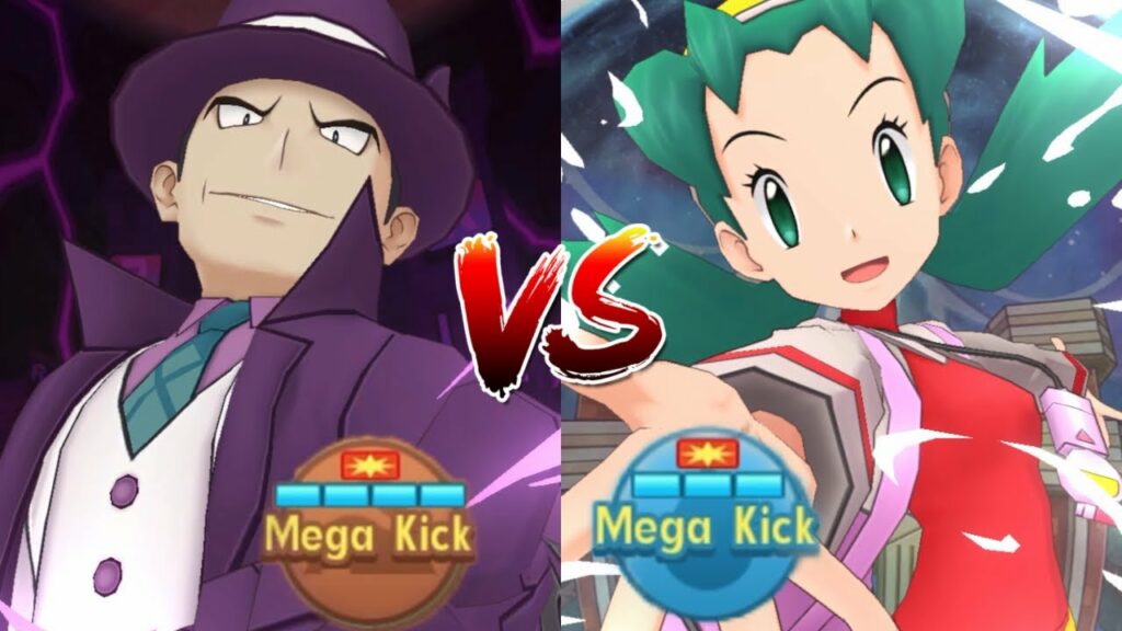Mega Kick Comparison (feat. 2/5 Sygna Suit Giovanni) - Pokemon Master EX
