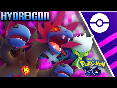 Hydreigon gets Medieval in Master GO Battle League for Pokemon GO // CD Roserade sweeping