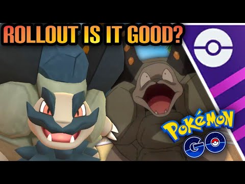 Rollout Golem 100% IV in Master GO Battle League for Pokemon GO // FAST CHARGING QUICK MOVE