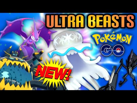 Ultra Beasts coming to Pokemon GO // Nihilego stats & moves wave 1